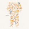 Conjunto Blusa e Calça Moletom Cachorrinho Marfim Fakini - Feminino