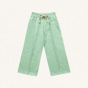 Alternative view of Calça Malha Wide Leg Cordão Fakini - Feminina