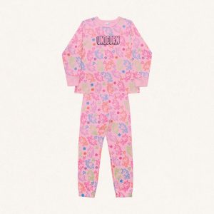 Alternative view of Conjunto Pijama Moletom Peluciado Unicórnio Fakini - Feminino