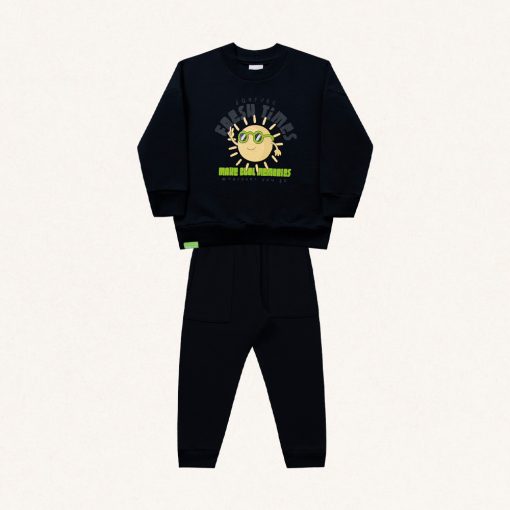 Conjunto Moletom Estampado Fresh Times Fakini - Masculino - Imagem 2