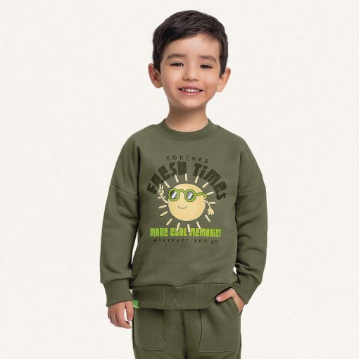 Conjunto Moletom Estampado Fresh Times Fakini - Masculino - Imagem 3