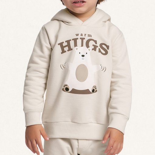 Conjunto Moletom Estampado Urso Polar Fakini - Masculino - Imagem 3