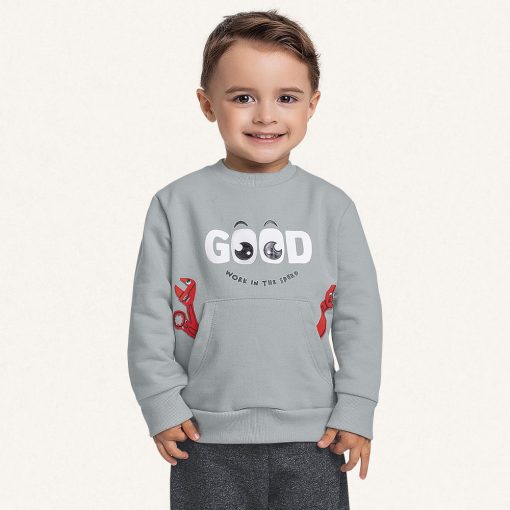 Conjunto Moletom Estampado Good Fakini - Masculino - Imagem 3