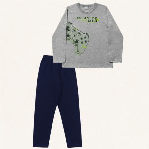 Alternative view of Conjunto Camiseta Manga Longa Play To Win Fakini - Masculino