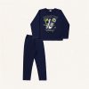 Conjunto Moletom Manhattan Marinho Fakini - Masculino