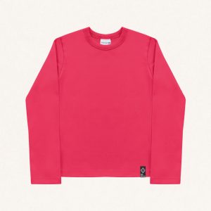 Blusinha Manga Longa Canelada Fakini - Feminina