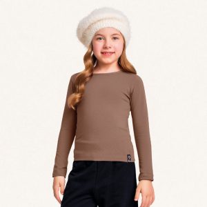 Blusinha Manga Longa Básica Fakini - Feminina
