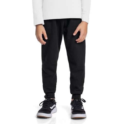 Calça Moletom Básica Preta Fakini - Masculina - Imagem 2