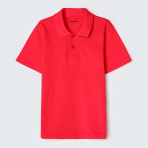 Camisa Polo Manga Curta Vermelha Hering - Masculina