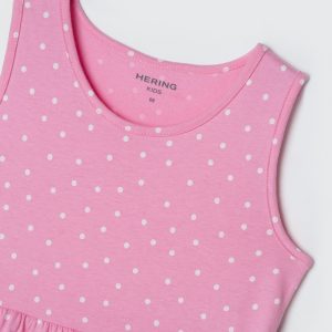 Alternative view of Vestido Regata Rosa Poá Hering - Feminino
