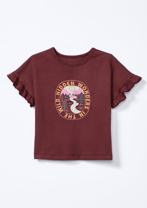 Conjunto Camiseta Manga Curta e Legging Estampada In The Wild Hering - Feminino - Imagem 2
