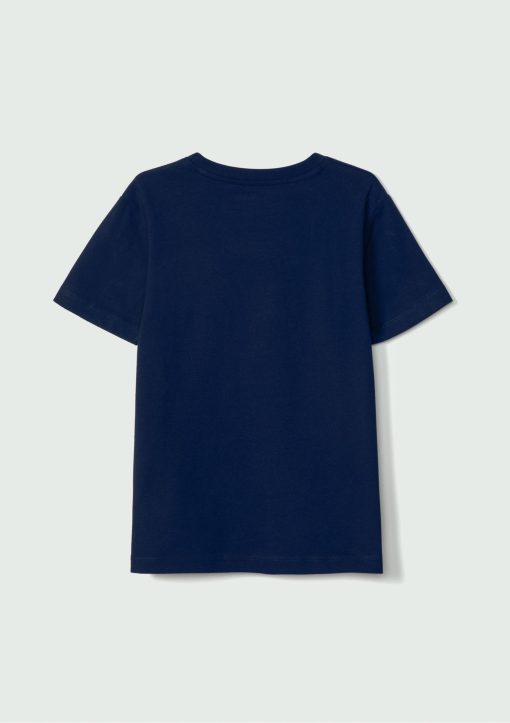 Camiseta Manga Curta Marinho Hering - Masculina - Imagem 3