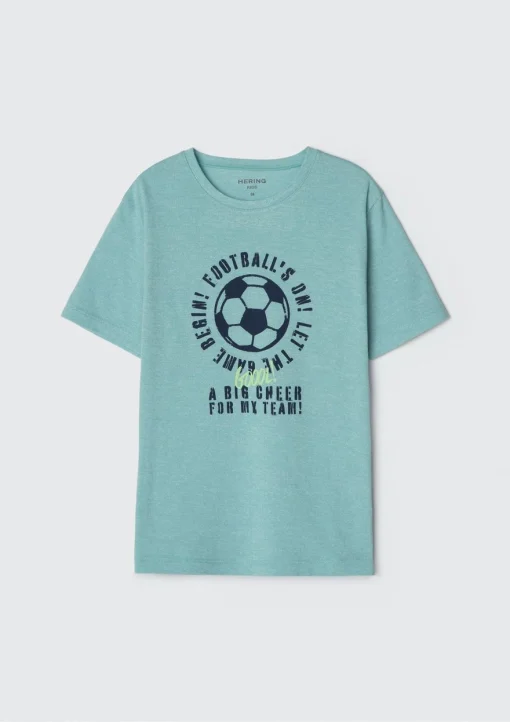 Camiseta Manga Curta Football Verde Hering - Masculina - Imagem 3