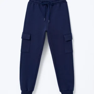 Alternative view of Calça Cargo Moletom Marinho Hering - Masculina