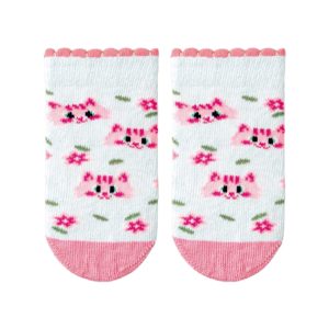 Meia RN Estampada Divertida Leke - Feminina