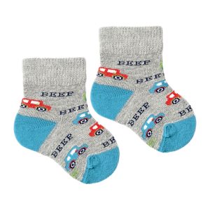 Alternative view of Meia RN Estampada Divertida Leke - Masculina