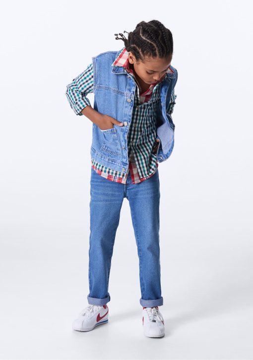 Calça Jeans Azul Slim Hering - Masculina - Imagem 2