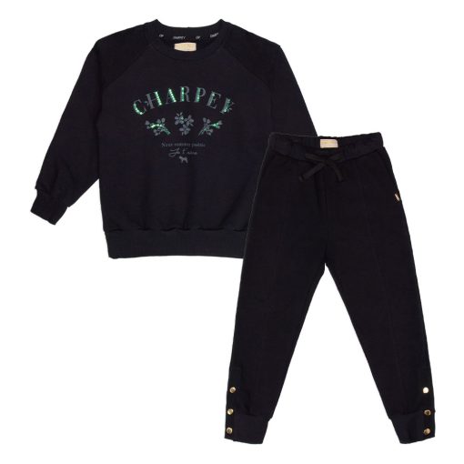 Conjunto Moletom Bordado Lantejoula Charpey - Feminino