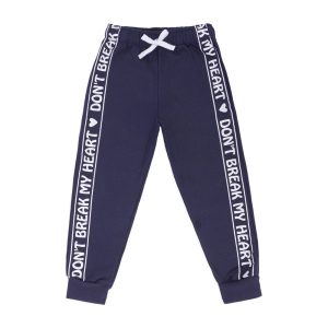 Calça Moletom Flanelada com Punho Don't Break My Heart Taita - Feminina