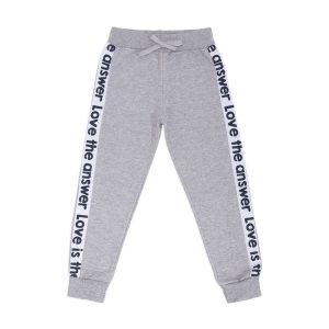 Calça Moletom Flanelada com Punho Love Is The Answer Taita - Feminina