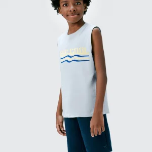 Alternative view of Camiseta Regata Be Cool Azul Claro Hering - Masculino