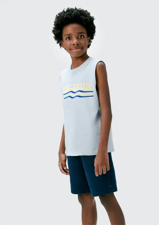 Camiseta Regata Be Cool Azul Claro Hering - Masculino - Imagem 2