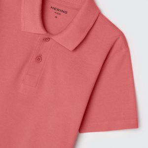 Alternative view of Camisa Polo Básica Vermelha Hering - Masculina