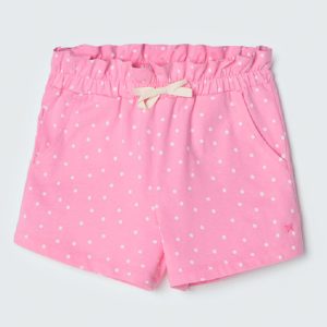 Shorts Estampado Malha Bolinhas Hering - Feminino