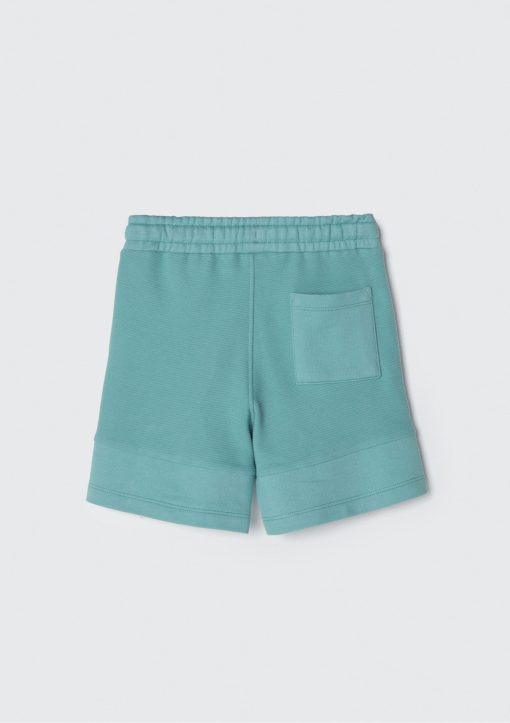 Shorts Moletom com Recorte Verde Hering - Masculino - Imagem 3