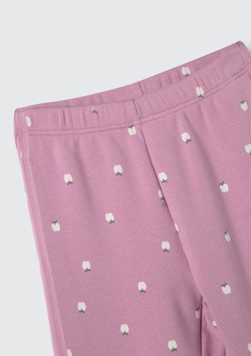 Calça Legging Estampada Lilás Hering - Feminina - Imagem 2