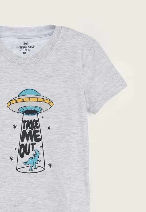 Pijama Curto Take Me Out Hering - Masculino - Imagem 2
