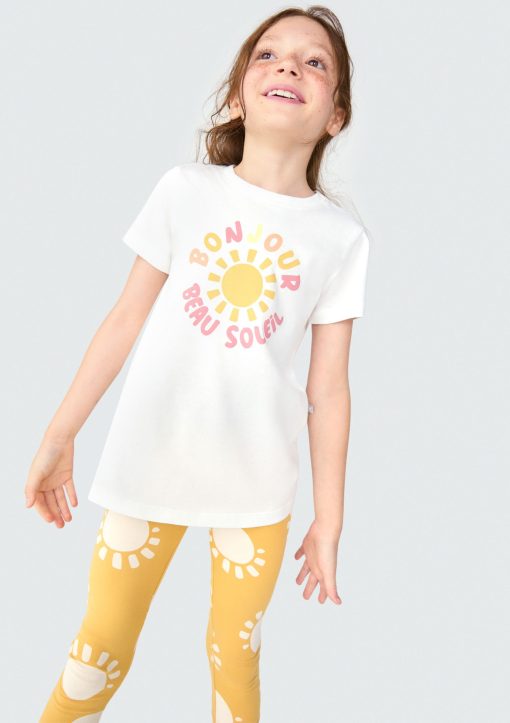 Conjunto Camiseta Manga Curta e Legging Corsário Bonjour Hering - Feminino - Imagem 2