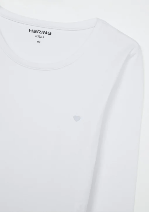 Blusinha Manga Longa Básica Branca Hering - Feminina - Imagem 4