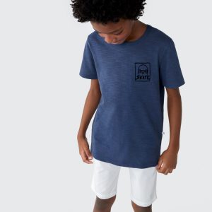 Alternative view of Camiseta Manga Curta Skate Azul Hering - Masculino