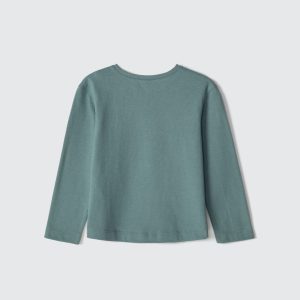 Alternative view of Blusinha Manga Longa Passarinho Verde Hering - Feminina
