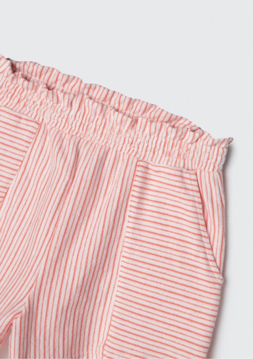 Shorts Clochard Listras Vermelho Hering - Feminino - Imagem 2