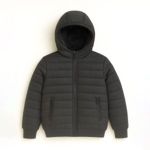 Alternative view of Jaqueta Puffer Infantil Peluciada com Capuz Grand Bazar - Masculina