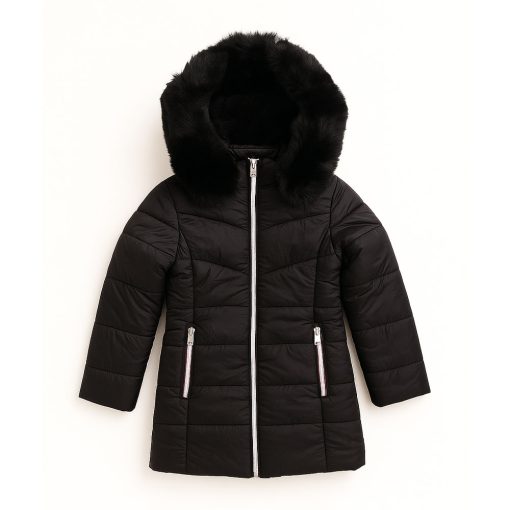 Jaqueta Puffer Capuz com Pelinho e Forro Peluciado Grand Bazar - Feminina - Imagem 2