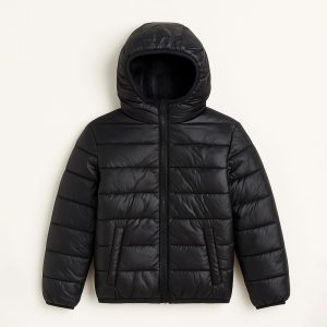 Alternative view of Jaqueta Puffer Peluciada com Capuz Grand Bazar  - Feminina