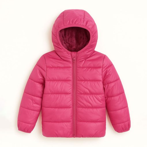 Jaqueta Puffer Peluciada com Capuz Grand Bazar  - Feminina - Imagem 3