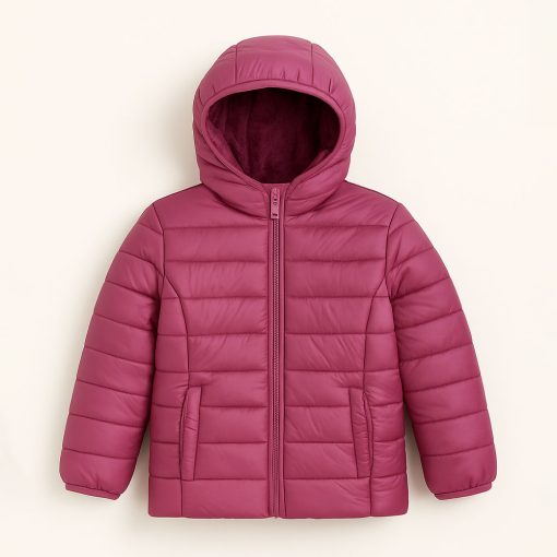 Jaqueta Puffer Peluciada com Capuz Grand Bazar  - Feminina - Imagem 2