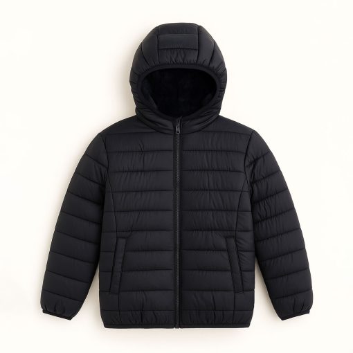Jaqueta Puffer Peluciada com Capuz Grand Bazar - Feminina - Imagem 4
