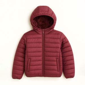 Alternative view of Jaqueta Puffer Peluciada com Capuz Grand Bazar - Feminina
