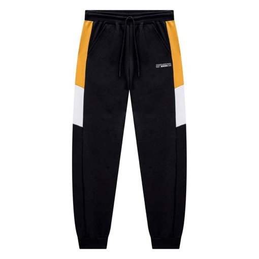 Calça Jogger Moletom Felpado Detalhe Lateral Onda Marinha - Masculina - Imagem 2
