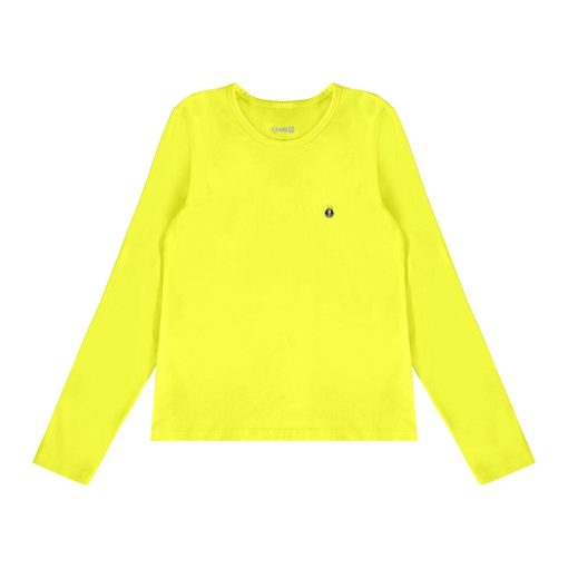 Blusinha Manga Longa Cotton Nina Go - Feminina