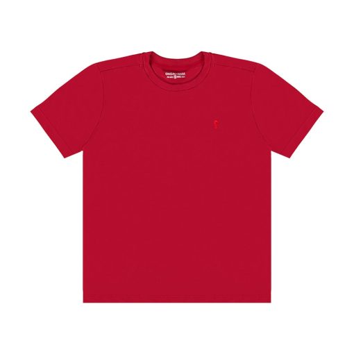 Camiseta Manga Curta Meia Malha Onda Marinha - Masculina