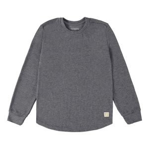 Alternative view of Camiseta Manga Longa Malha Quadrile Onda Marinha - Masculina