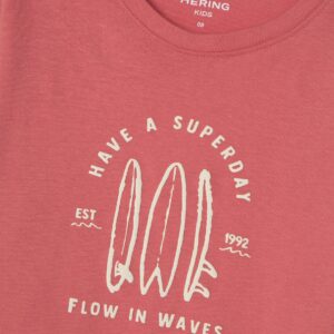 Camiseta Manga Curta Malha Flow in Waves Vermelha Hering - Masculina