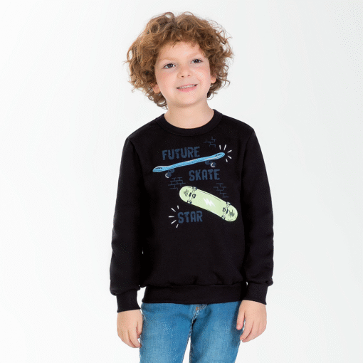 Blusão Moletom Peluciado Future Skate Star Cativa - Masculino - Imagem 2