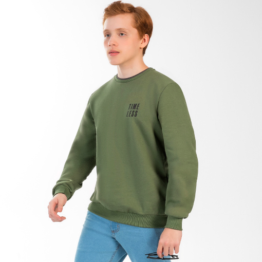 Blusão Moletom Peluciado Time Less Cativa - Masculino - Imagem 3